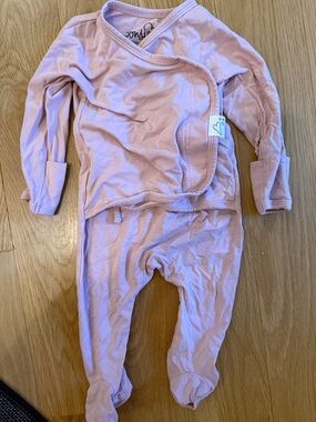 Soft Pink Infant Footie Set - Brand Unknown